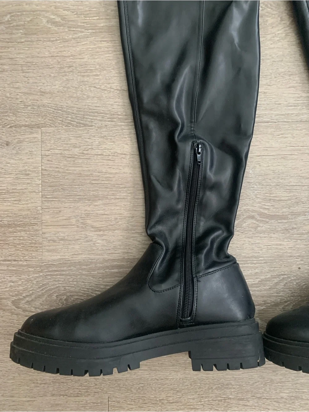 Mix No. 6 Over the Knee Bessia Black Boots Size 8.5